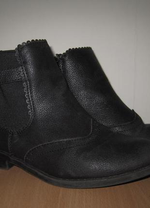 1/793. ботинки для девочки, демисезонные. размер 34 (см. замеры). boot. в отличном состоянии!!!