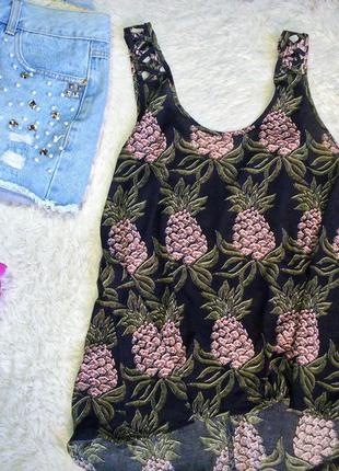 Топ з ананасами h&m