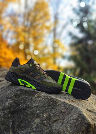 🍁adidas niteboll olive🍁чоловічі демісезонні кросівки адідас, чоловічі кросівки весна-осінь адідас