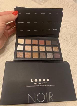 Палетка теней профессиональная фирмы lorac pro palette