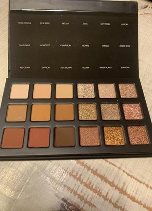 Палетка тіней для повік фірми lorac - soleil 18 штук