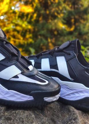 Adidas niteboll black white❤️36рр-45рр❤️демисезонные кроссовки адидас10 фото
