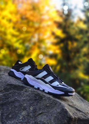 Adidas niteboll black white❤️36рр-45рр❤️демисезонные кроссовки адидас8 фото