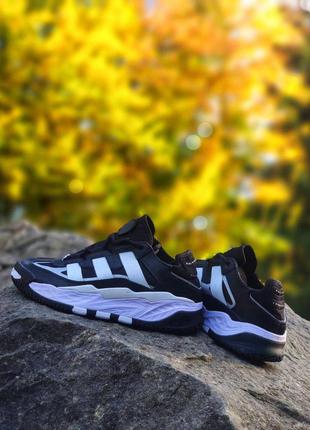 Adidas niteboll black white❤️36рр-45рр❤️демисезонные кроссовки адидас6 фото