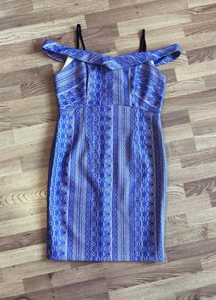 Новое! шикарное кружевное платье с открытыми плечами river island6 фото