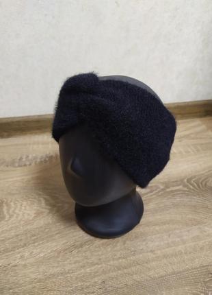 Зимова пов'язка чалма на лоб