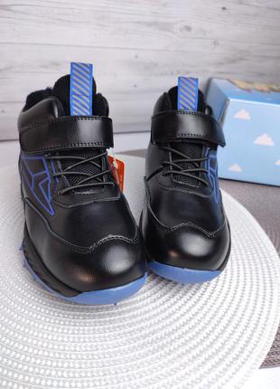Зимові черевики на хлопчика підліткові кросівки на зиму6 фото