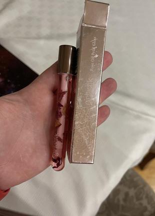 Rose oil petal gloss girlactik блеск для губ с лепестками роз
