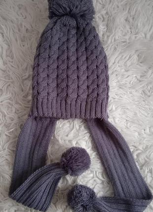 Шапка напівшерстяна