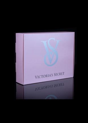 Подарочная коробочка с розовой бумагой р.с💕victorias secret виктория сикрет вікторія сікрет1 фото