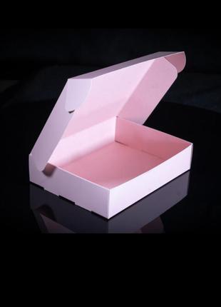 Подарочная коробочка с розовой бумагой р.с💕victorias secret виктория сикрет вікторія сікрет4 фото