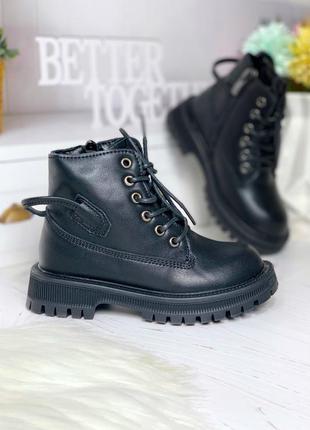 Ботинки на девочку зимние 2