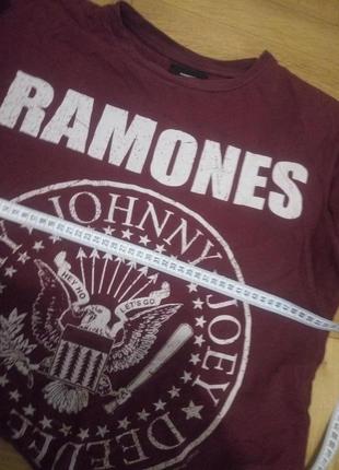 Футболка укороченная ramones