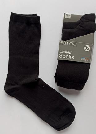 Жіночі шкарпетки набір 3 шт esmara (р. 35-38)