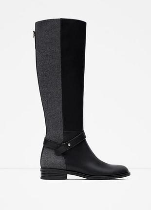 Сапожки zara демисезон