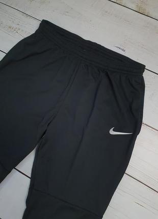 Мужские легкие спортивные штаны доя тренировок nike dri-fit оригинал размер m м3 фото
