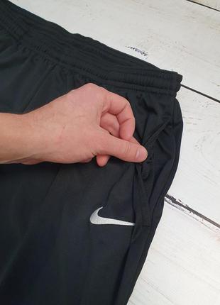 Мужские легкие спортивные штаны доя тренировок nike dri-fit оригинал размер m м4 фото