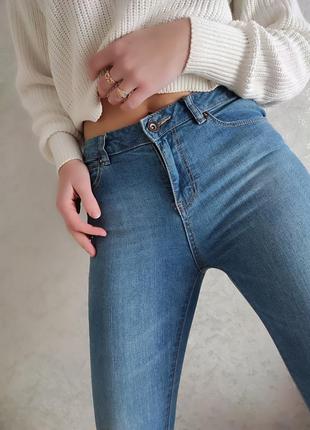 🔥круті джинси скіні на високій посадці new look3 фото