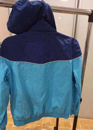 Легкая курточка унисекс , двусторонняя прим на р.146-1603 фото