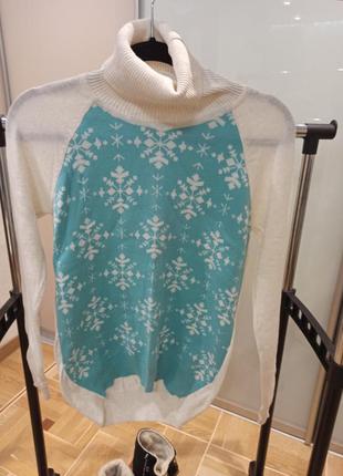 Новый новогодний свитерок прим на р.150-158 см