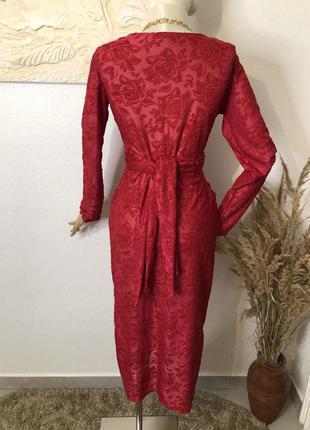 Zara/плаття/ довге плаття / вечірній сукні/ червоне плаття3 фото