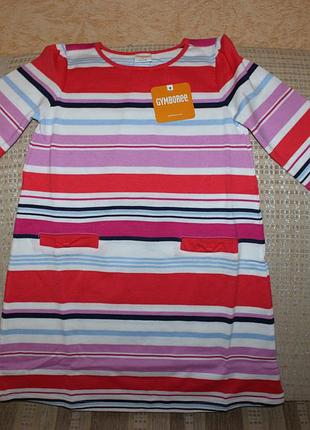 Новые яркие платья девочке 4 и 5 лет от gymboree,  сша