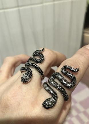 Срібні сережки змія,змійка,рептилія 925 проба.10 фото