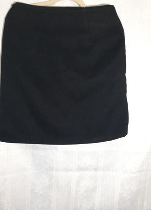 Чорна коротка юбка, спідниця. женская черная мини юбка2 фото