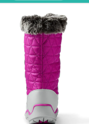 Супер теплые сапоги snowflake boots , 400-gram thermolite® insulation, р.39 ст. 26 см4 фото