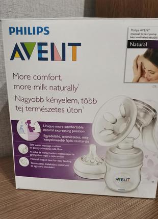 Молоковідсмоктувач philips avent ручний