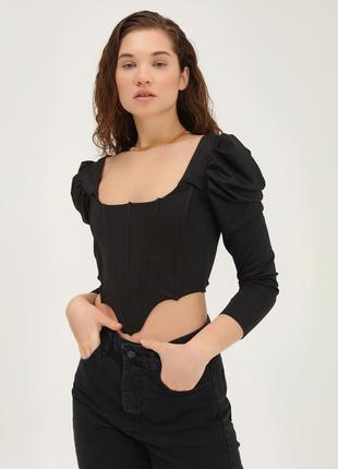 Блузка на косточках quzu 21y22623-001
