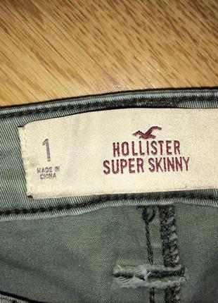 Джинсы hollister super skinny3 фото