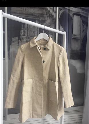 Милое льняное пальто оригинал