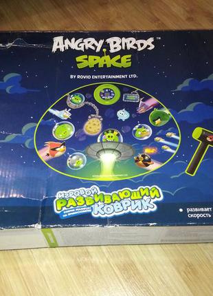 Ігровий розвиваючий килимок angry birds