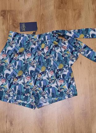 Шорты лён collectif vintage размер xxs-s
