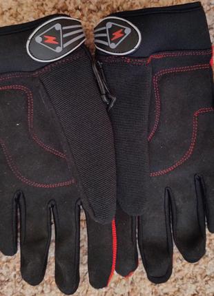 Мотоперчатки, велоперчатки hunter spark, перчатки для спорта4 фото