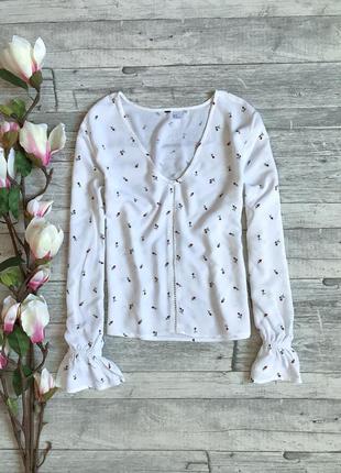 Красива блузка з натуральної тканини h&m6 фото