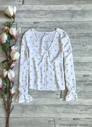 Красива блузка з натуральної тканини h&m