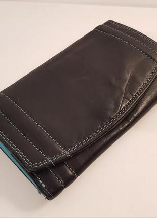 Функціональний цікавий шкіряний гаманець tillberg німеччина3 фото