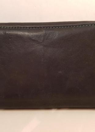 Функціональний цікавий шкіряний гаманець tillberg німеччина5 фото