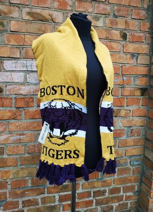 River island boston tigers футбольный шарф/футбольная команда/шарф болельщика4 фото