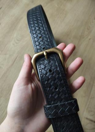 Мужской кожаный ремень , германия  размер 1056 фото