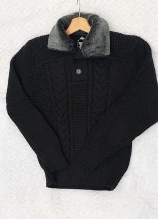 Мужской тёплый свитер5 фото