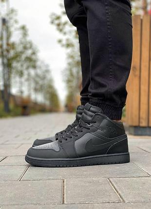 Кросівки чоловічі найк nike air jordan 1 retro