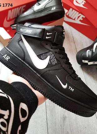 Кроссовки nike air force 1 07 high зима1 фото