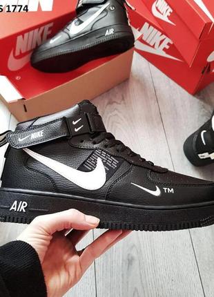 Кроссовки nike air force 1 07 high зима2 фото