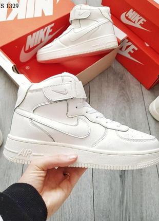 Кроссовки nike air force high зима3 фото