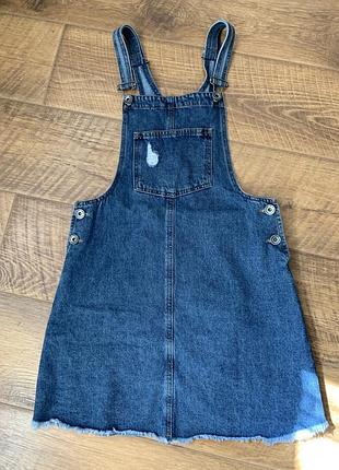Джинсовий сарафан
