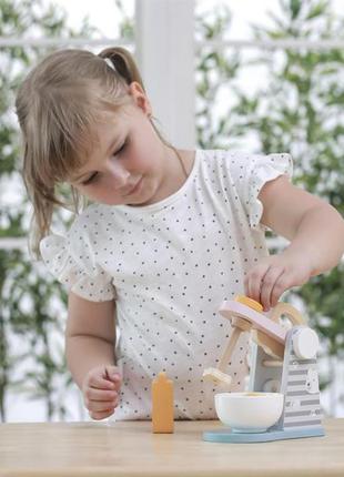 Іграшковий міксер viga toys polarb з дерева (44019)6 фото