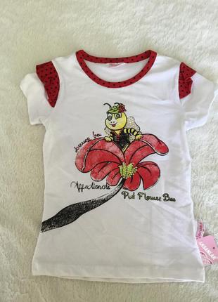 Дитяча футболка з принтом бджілки